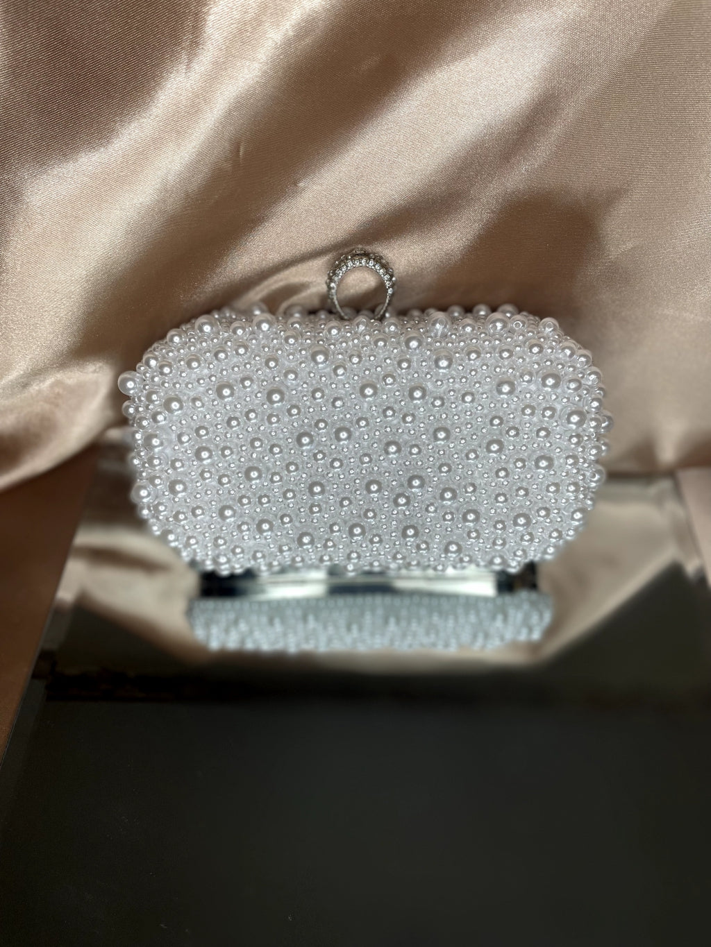 Pearl Clutch Bag