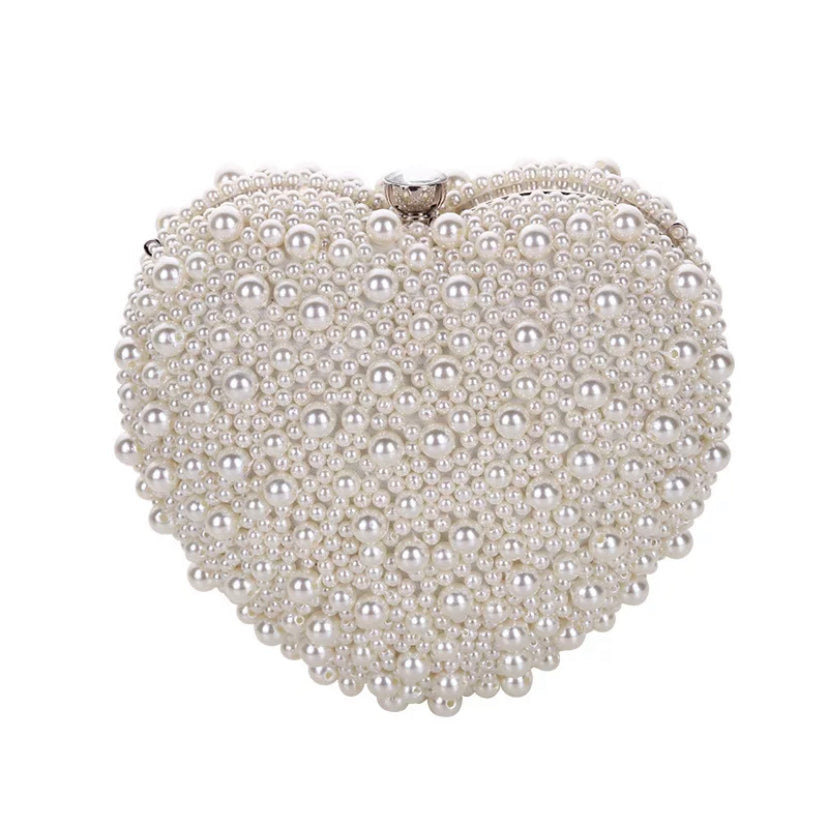 Pearl Heart Bag