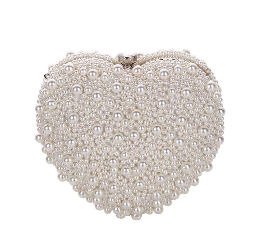 Pearl Heart Bag